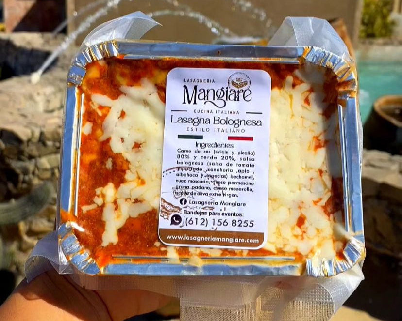 Pack de 4 Lasagnas ❄️ Italianas Personales